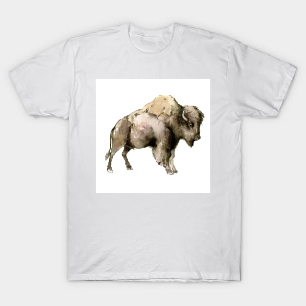 Bison T-Shirt by surenart
